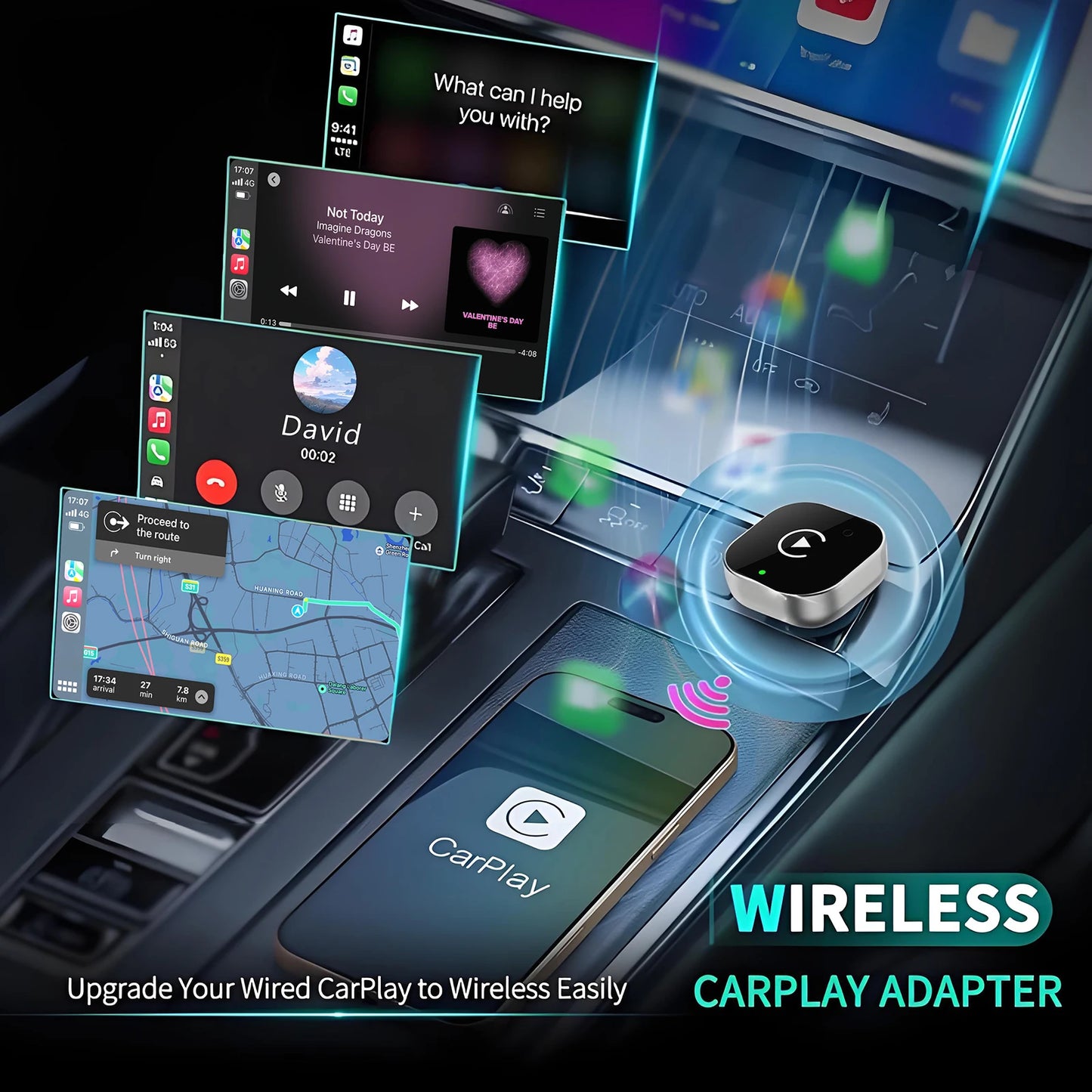 CarPlink - The Wireless CarPlay Adapter